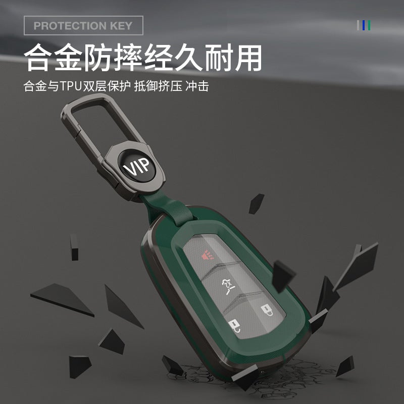 Suitable For Cadillac Key Cover Ct5 Ct6 Ct4 Xts Xt4 Xt6 Pack Atsl Car Key Shell Buckle - Image 2